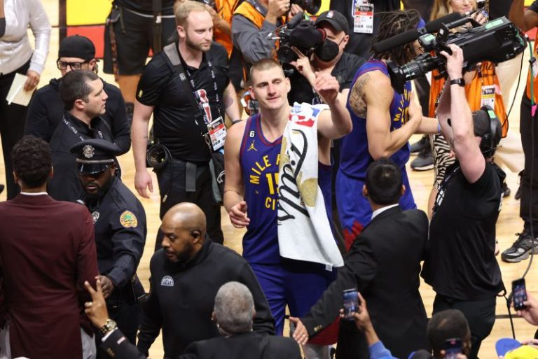 Nikola Jokić makes NBA Finals history in Denver Nuggets’ Game 3 win against Miami Heat