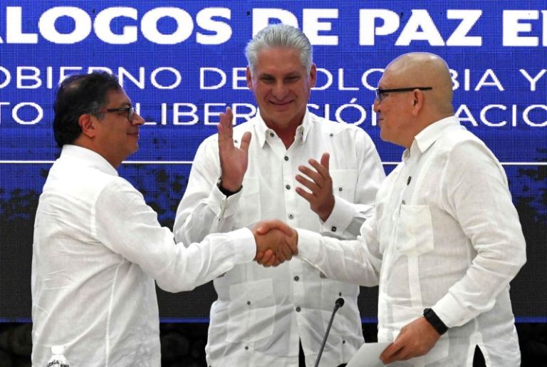 Colombian government and guerrilla group ELN agree to six-month ceasefire