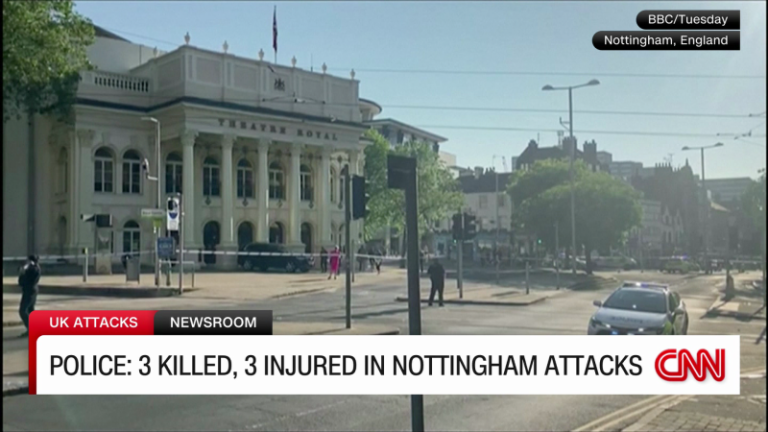 Two university students among three killed in Nottingham knife and van attacks