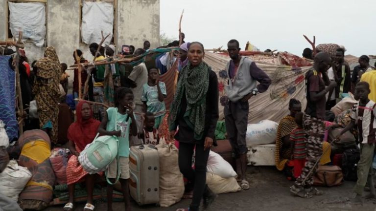 Children die daily at a South Sudan border camp while they wait for international aid