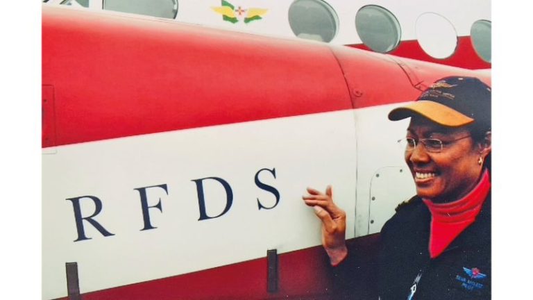 She grew up in an island hut with no running water or electricity. Now she’s a pilot.