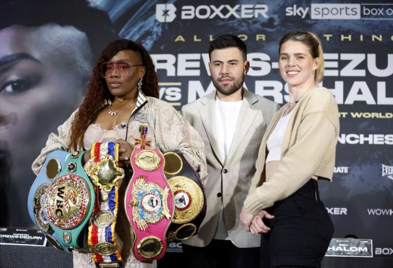 Franchón Crews-Dezurn puts undisputed super-middleweight champion status on the line against Savannah Marshall