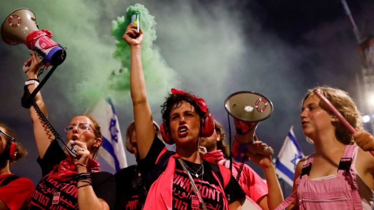 Protests across Israel ahead of vote on judicial overhaul bill vote