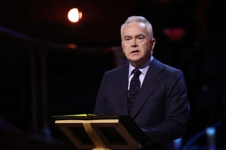 Huw Edwards’ wife names him as BBC presenter facing allegations
