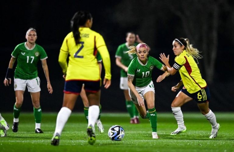 Republic of Ireland abandons ‘overly physical’ pre-Women’s World Cup friendly with Colombia after 20 minutes