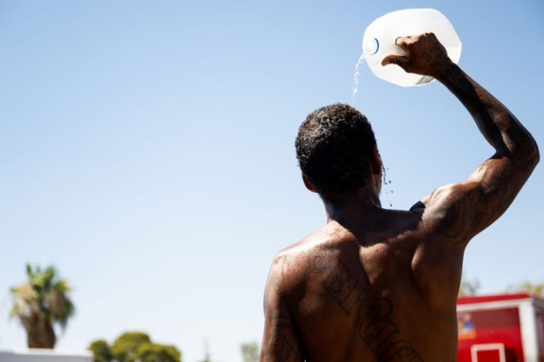 Phoenix ties record streak with 18 consecutive days over 110 degrees as the Southwest swelters under a deadly heat wave
