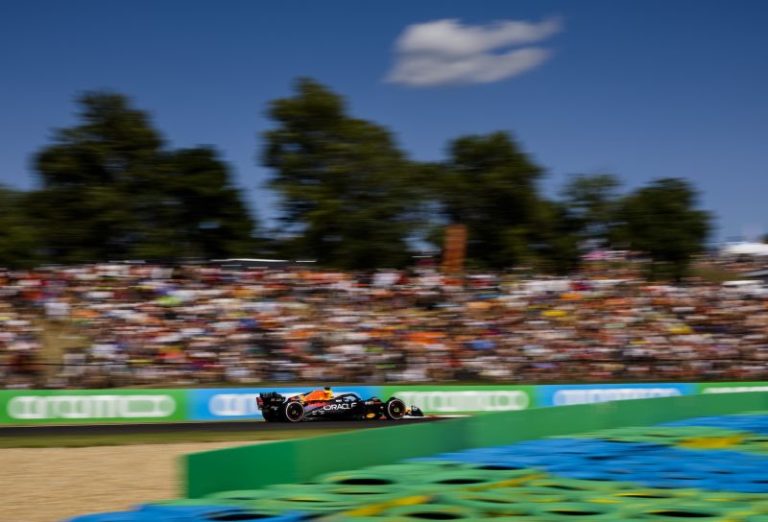 Max Verstappen helps Red Bull make history at Hungarian Grand Prix. His trophy is then smashed during celebrations