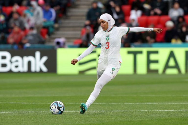 Nouhaila Benzina becomes first player to wear hijab at Women’s World Cup as Morocco secures first win