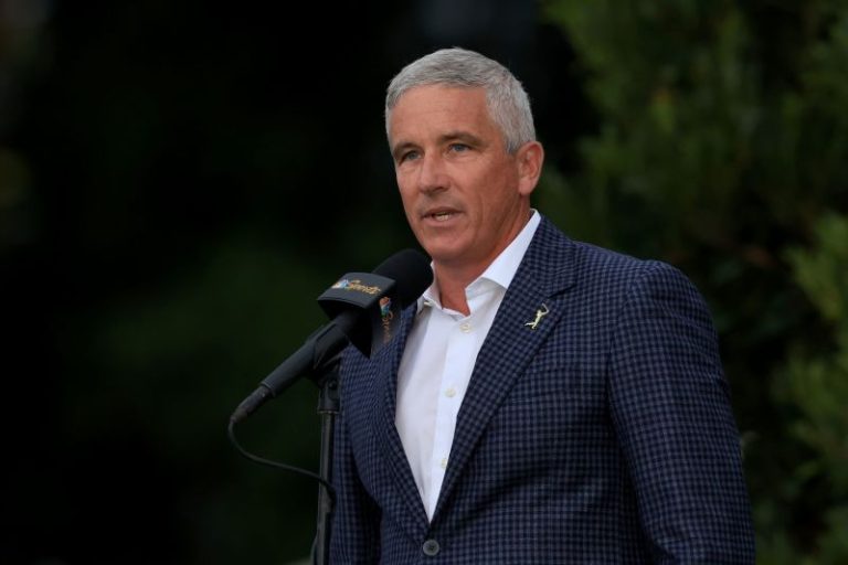 PGA Tour head says ‘anxiety’ caused his unexpected absence after LIV Golf announcement