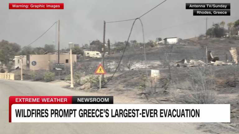 Greek PM offers free Rhodes vacations to everyone whose trip was affected by wildfires