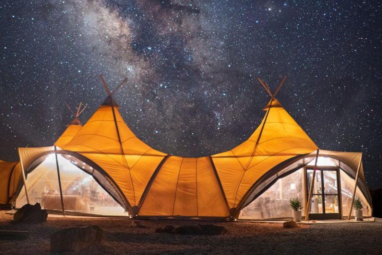 This luxury tent camp has celestial credentials