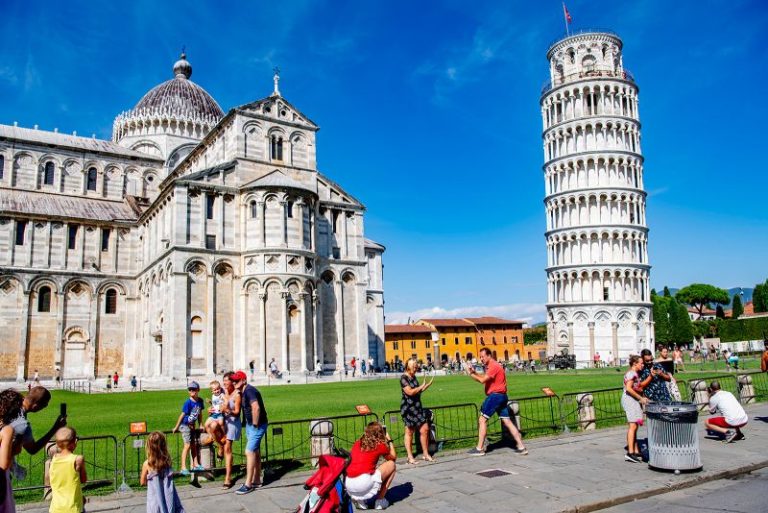 The Leaning Tower of Pisa was once tilting dangerously. Today it’s a different story