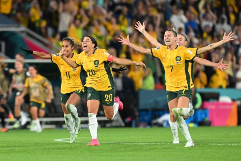 Australia progresses to Women’s World Cup semifinals after dramatic penalty shootout win over France