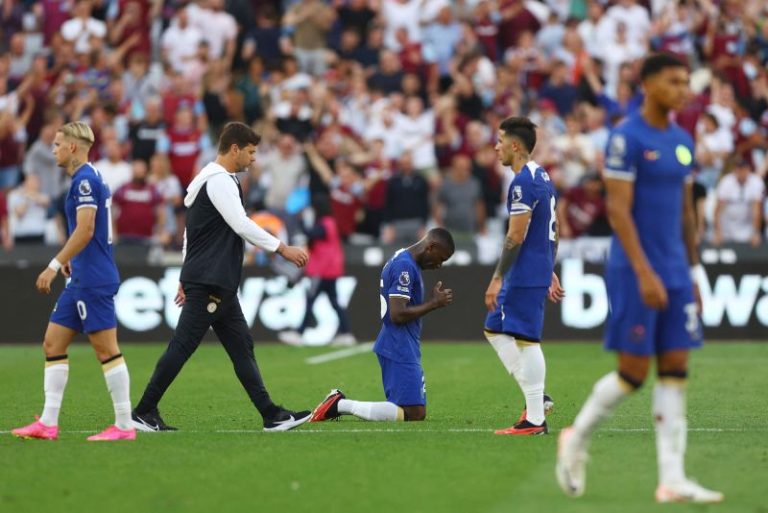 Chelsea manager Mauricio Pochettino urges patience after 3-1 loss to West Ham