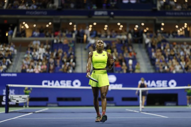 Coco Gauff survives US Open scare as Barack and Michelle Obama watch on in New York