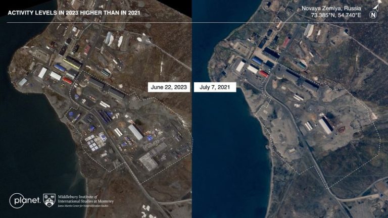 Exclusive: Satellite images show increased activity at nuclear test sites in Russia, China and US