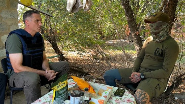 This Ukrainian soldier lost a leg to a landmine. Now he’s back on the front line