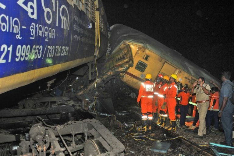 At least 10 reported dead after trains collide in southeast India