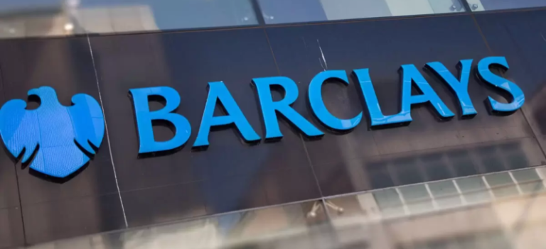 Barclays weighs on the FTSE 100, as banks lag