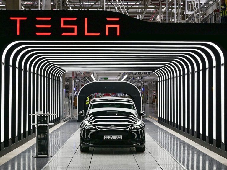 Wall Street under pressure as bond yields soar, Tesla’s car deliveries disappoint