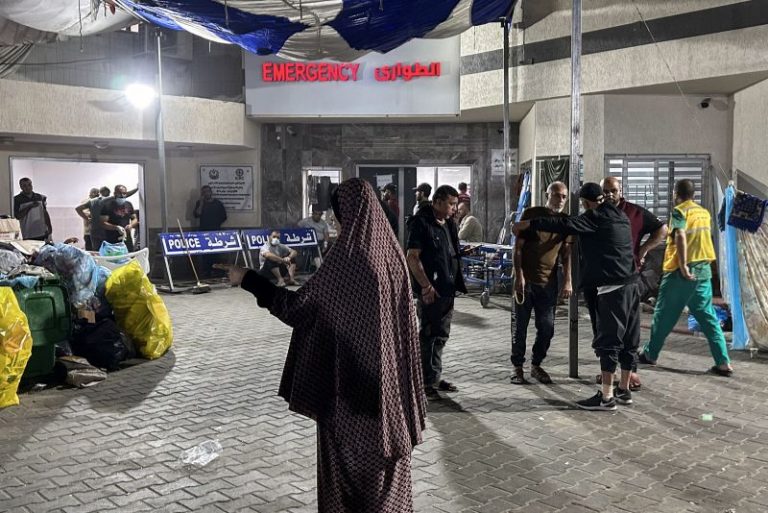 Three babies die as Israel besieges Gaza’s largest hospital, health officials say