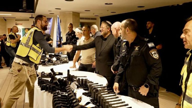 Israelis are arming up in the aftermath of Hamas’ attack. Some are worried it is playing to the far right’s vision for the country