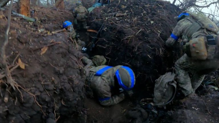 ‘You have to accept that you can be killed. But it is always scary.’ The story of one bloody battle in a trench in eastern Ukraine