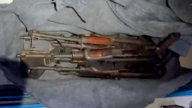WATCH: Israel finds weapons, military equipment used by Hamas in key Gaza hospital after raid, IDF says