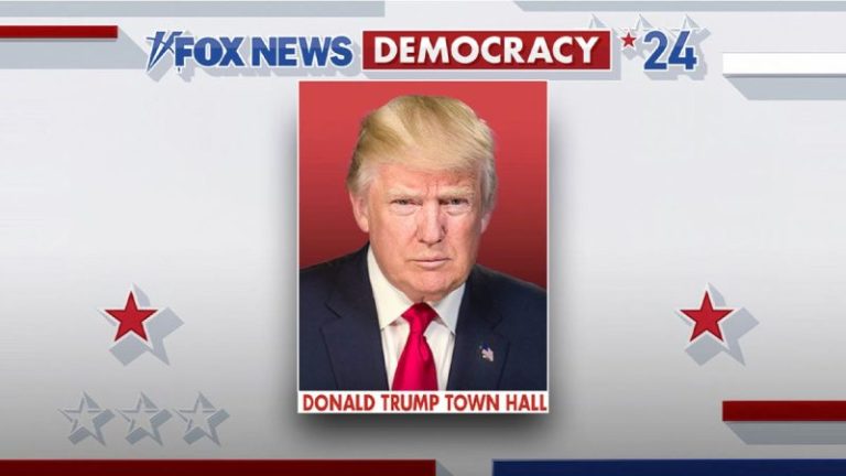 How and where to watch Donald Trump’s town hall with Fox News’ Sean Hannity