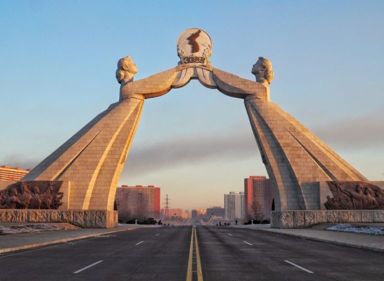 North Korea’s Kim vows to dismantle father’s unification arch as he declares South Korea ‘principal enemy’