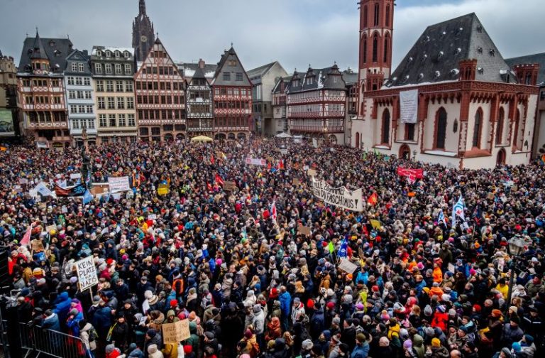 Mass protests against Germany’s far-right AfD over deportation ‘master plan’