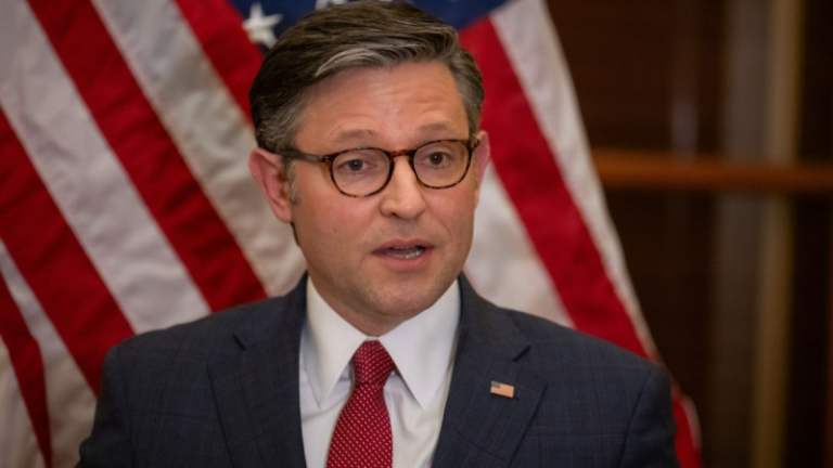 Speaker Johnson demands firing of federal workers reportedly staging pro-Palestinian walkout