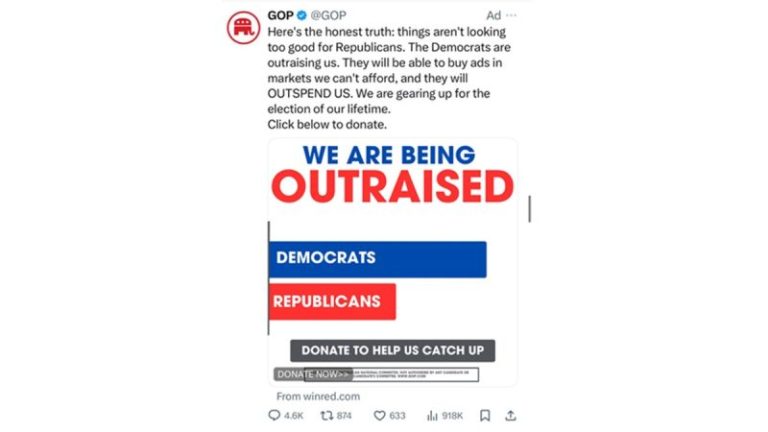 Dems mock RNC for ‘desperate’ fundraising drive that includes stark admission on DNC’s money advantage