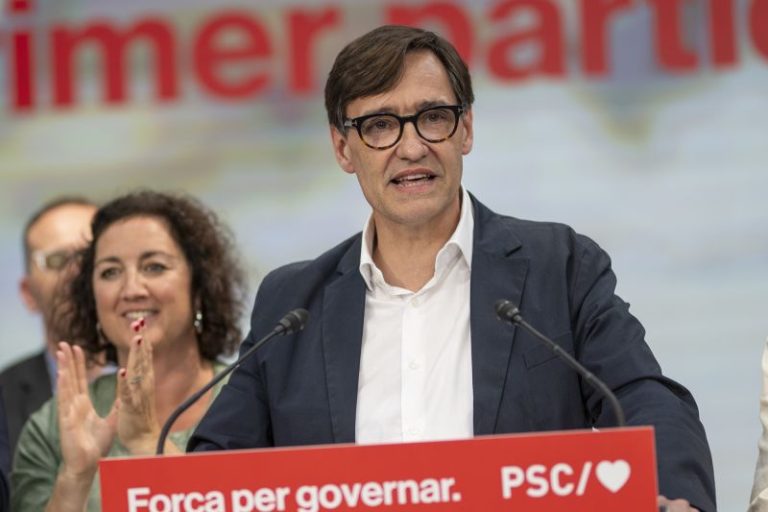Spain’s Socialists hail ‘new era’ in Catalonia as separatist support dims in elections