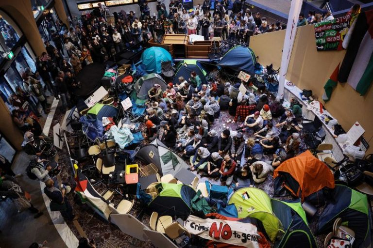 ‘They have crossed a line’: Australian university orders pro-Palestinian protesters to leave building