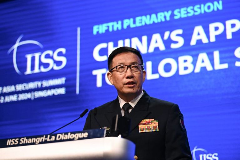 Those who back Taiwan independence face ‘self-destruction,’ China’s new defense minister warns in combative summit speech